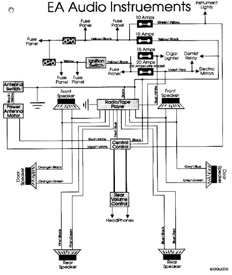 94 ford ranger 2.3 l power distribution box diagram|Ford Ranger radio wiring diagram.